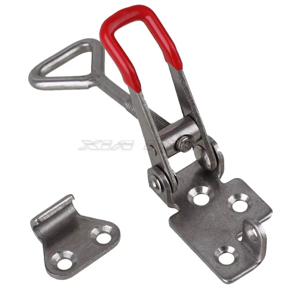 2pcs Cupboard Metal Lever Handle Toggle Catch Latch Lock Clamp Hasp/304 grade stainless steel
2pcs Cupboard Metal Lever Handle Toggle Catch Latch Lock Clamp Hasp/304 grade stainless steel