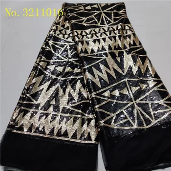 2019 Latest African Net Lace Fabric, High Quality 3d Sequins Nigerian Wedding Lace Fabrics 5Yards Sequins French Tulle lace
2019 Latest African Net Lace Fabric, High Quality 3d Sequins Nigerian Wedding Lace Fabrics 5Yards Sequins French Tulle lace