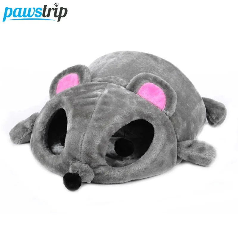 Cartoon Mouse Design Cat Bed House Soft Warm Cat Cave Beds Windproof Bottom Funny Cat Tunnel Toys
Cartoon Mouse Design Cat Bed House Soft Warm Cat Cave Beds Windproof Bottom Funny Cat Tunnel Toys