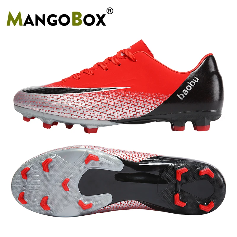 2019 New Kids Soccer Shoes Light Weight Youth Shoes for Boys Soft Groud(SG) Mans Boots Red Outdoor Lawn Adult In Training Socks
2019 New Kids Soccer Shoes Light Weight Youth Shoes for Boys Soft Groud(SG) Mans Boots Red Outdoor Lawn Adult In Training Socks