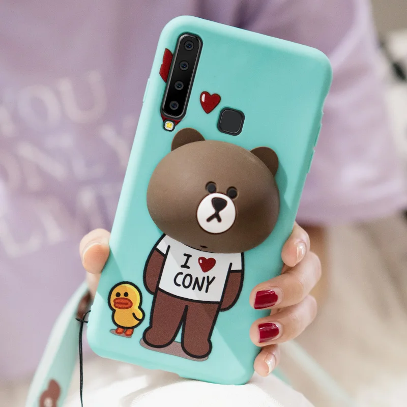 ALIVO For Samsung Galaxy A9s case,Cartoon 3D cute bear soft silicone Fitted Case with Headphone line Pocket for galaxy A8s Cover
ALIVO For Samsung Galaxy A9s case,Cartoon 3D cute bear soft silicone Fitted Case with Headphone line Pocket for galaxy A8s Cover