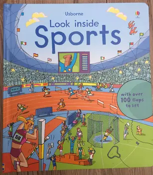 Britain English 3D Usborne Look inside Sports picture book Education kids child With over 100 flaps to lift hard cover
Britain English 3D Usborne Look inside Sports picture book Education kids child With over 100 flaps to lift hard cover