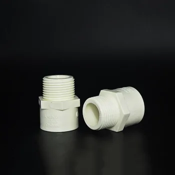 20MM Pvc external SCREW Straight connector / threaded joints / water pipe fittings X10
20MM Pvc external SCREW Straight connector / threaded joints / water pipe fittings X10