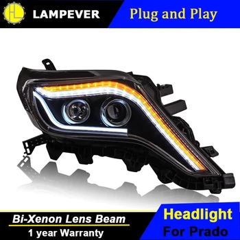 Lampever Styling Head Lamp for New Prado Headlights LED Headlight DRL Daytime Running Light Guide Bi-Xenon HID Accessories
Lampever Styling Head Lamp for New Prado Headlights LED Headlight DRL Daytime Running Light Guide Bi-Xenon HID Accessories