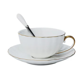 2019 New Orange Pumpkin Cup Bone Ceramic Coffee Cup Set Black Tea Cup Afternoon Flower Tea Cup Plate Handmade Golden Line
2019 New Orange Pumpkin Cup Bone Ceramic Coffee Cup Set Black Tea Cup Afternoon Flower Tea Cup Plate Handmade Golden Line