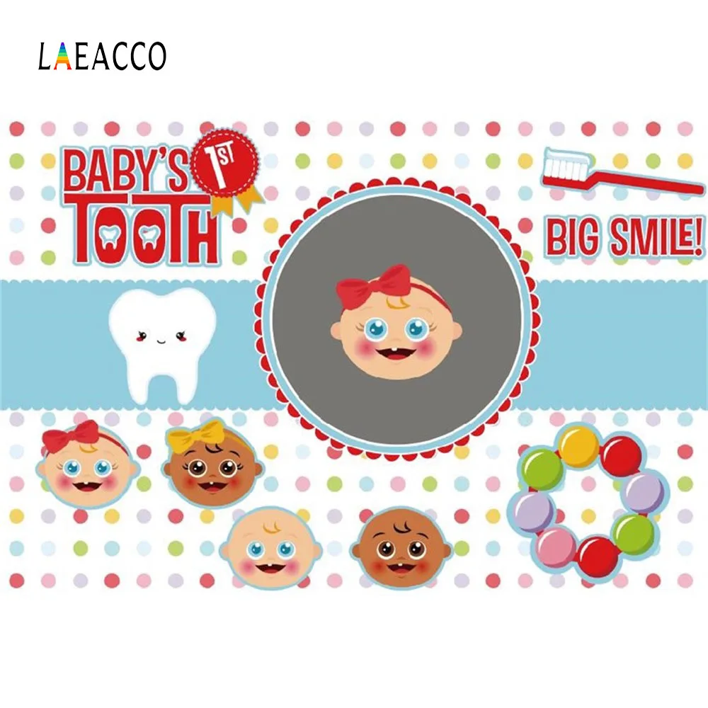 Laeacco Cartoon Tooth Decor Baby 1st Birthday Party Photography Backgrounds Customized Photographic Backdrops For Photo Studio
Laeacco Cartoon Tooth Decor Baby 1st Birthday Party Photography Backgrounds Customized Photographic Backdrops For Photo Studio