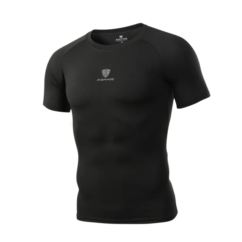 Pro Men's Fitness Running T Shirt Breathable Short Sleeve Tight Tee Shirts GYM Sports Training Exercise Tops Compression Shirt
Pro Men's Fitness Running T Shirt Breathable Short Sleeve Tight Tee Shirts GYM Sports Training Exercise Tops Compression Shirt
