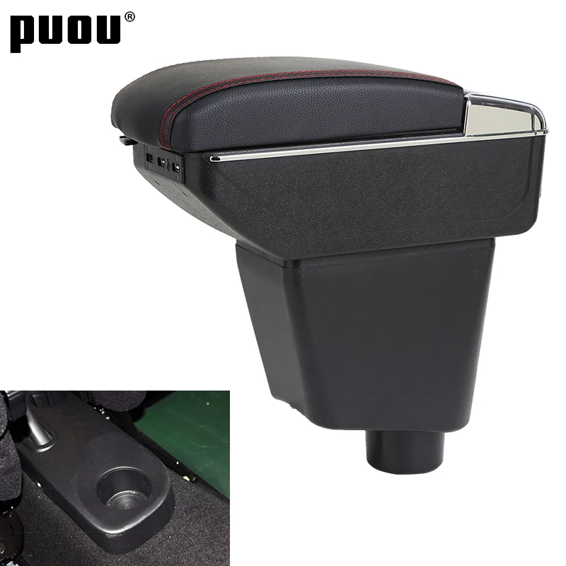 Car Armrest box For Renault Clio Captur Rotatable PU Leather Central Store Content box with ashtray Cup holder USB Interface
Car Armrest box For Renault Clio Captur Rotatable PU Leather Central Store Content box with ashtray Cup holder USB Interface