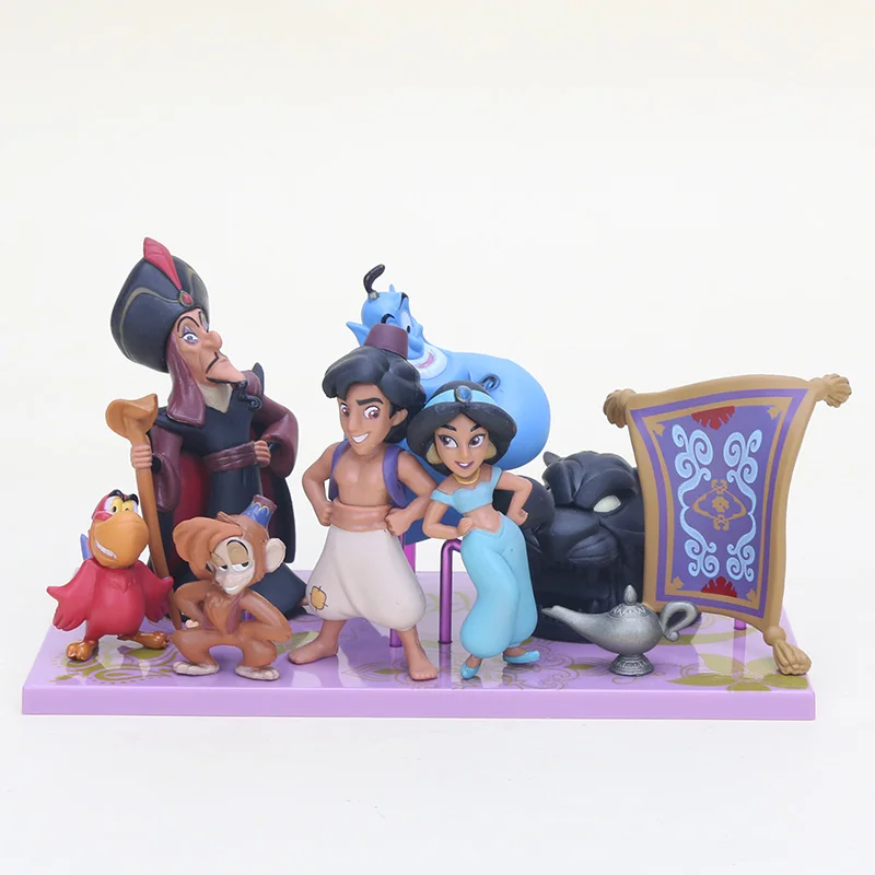 9pcs/set Aladdin figure toy Aladdin and His Lamp Princess Evil Monkey Tiger PVC Action Figure Model Toy Dolls 2-10cm
9pcs/set Aladdin figure toy Aladdin and His Lamp Princess Evil Monkey Tiger PVC Action Figure Model Toy Dolls 2-10cm