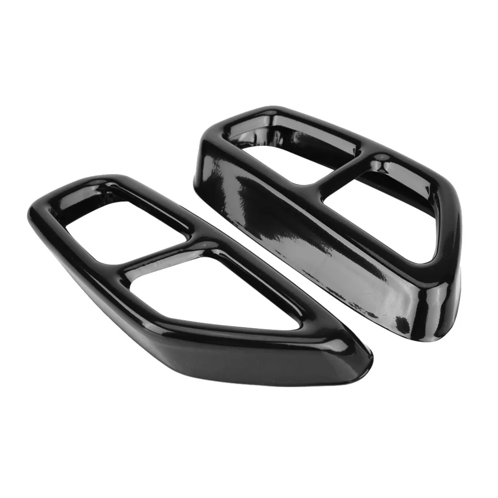 2 Pcs Car Stainless Steel Black Exhaust Tailpipe Cover Trim for BMW 5 Series G30 2017-2018 high temperature resistance anti-rust
2 Pcs Car Stainless Steel Black Exhaust Tailpipe Cover Trim for BMW 5 Series G30 2017-2018 high temperature resistance anti-rust