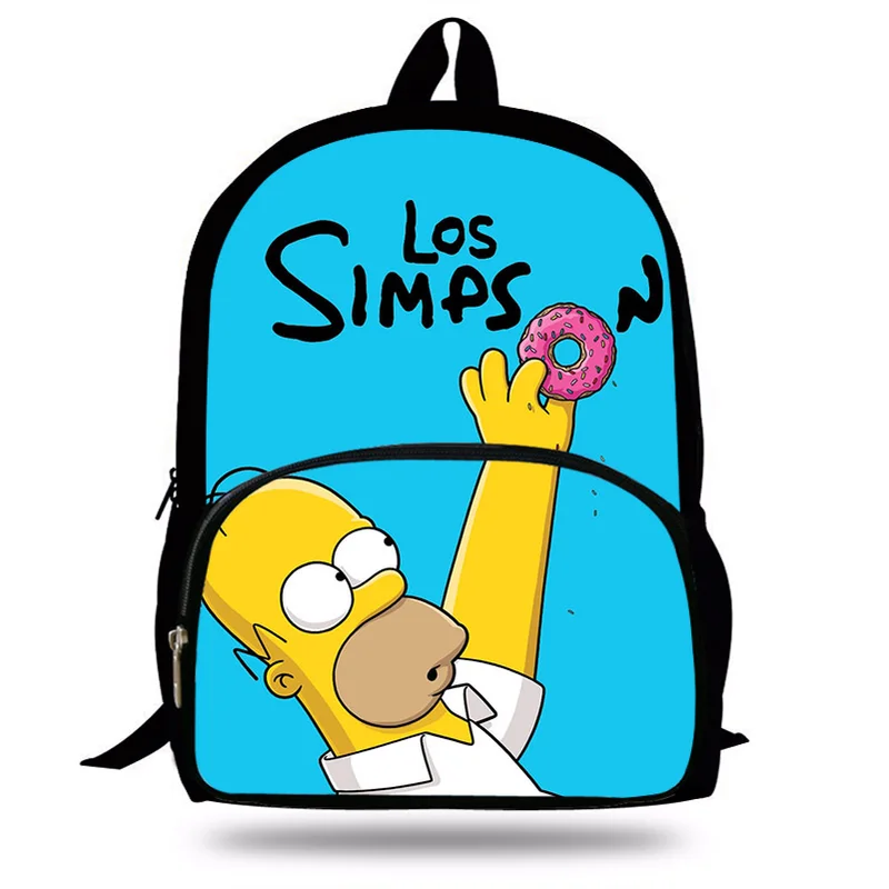 New 16-inch Mochila School Backpack The Simpsons Printing Children School Bags Boys Teenage Girls character Backpacks
New 16-inch Mochila School Backpack The Simpsons Printing Children School Bags Boys Teenage Girls character Backpacks