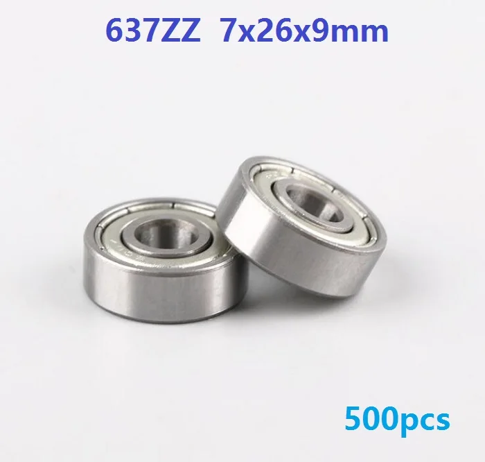 500 шт./лот 637ZZ 637-ZZ 637 ZZ 7*26*9 мм 637Z Миниатюрные шарикоподшипники с глубоким желобом 7x26x9 мм
500 шт./лот 637ZZ 637-ZZ 637 ZZ 7*26*9 мм 637Z Миниатюрные шарикоподшипники с глубоким желобом 7x26x9 мм