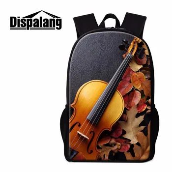 Dispalang Unique Violin Print Backpack for Children Women Small Traveling Bag Teen Girls Bookbags Guitar School Bag Bagpack kids
Dispalang Unique Violin Print Backpack for Children Women Small Traveling Bag Teen Girls Bookbags Guitar School Bag Bagpack kids