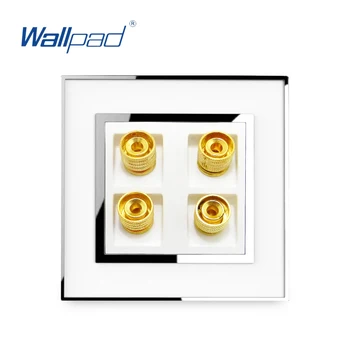 4 Pin Audio Banana Socket Wallpad Acrylic Panel Wall Electric Banana Outlet Mirror Tomada
4 Pin Audio Banana Socket Wallpad Acrylic Panel Wall Electric Banana Outlet Mirror Tomada