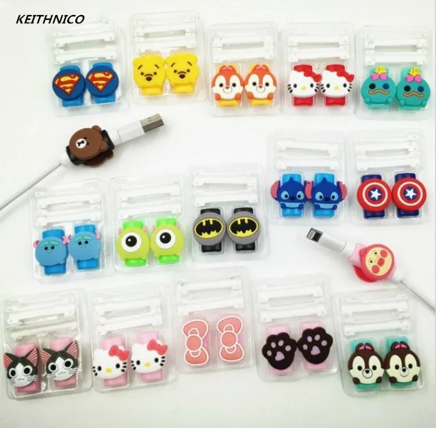 KEITHNICO 2 Sets Cartoon Cable Protector Saver Charging Data Line Saver Cable Winder Protection Sleeve For iPhone 5s 6s For Ipad
KEITHNICO 2 Sets Cartoon Cable Protector Saver Charging Data Line Saver Cable Winder Protection Sleeve For iPhone 5s 6s For Ipad