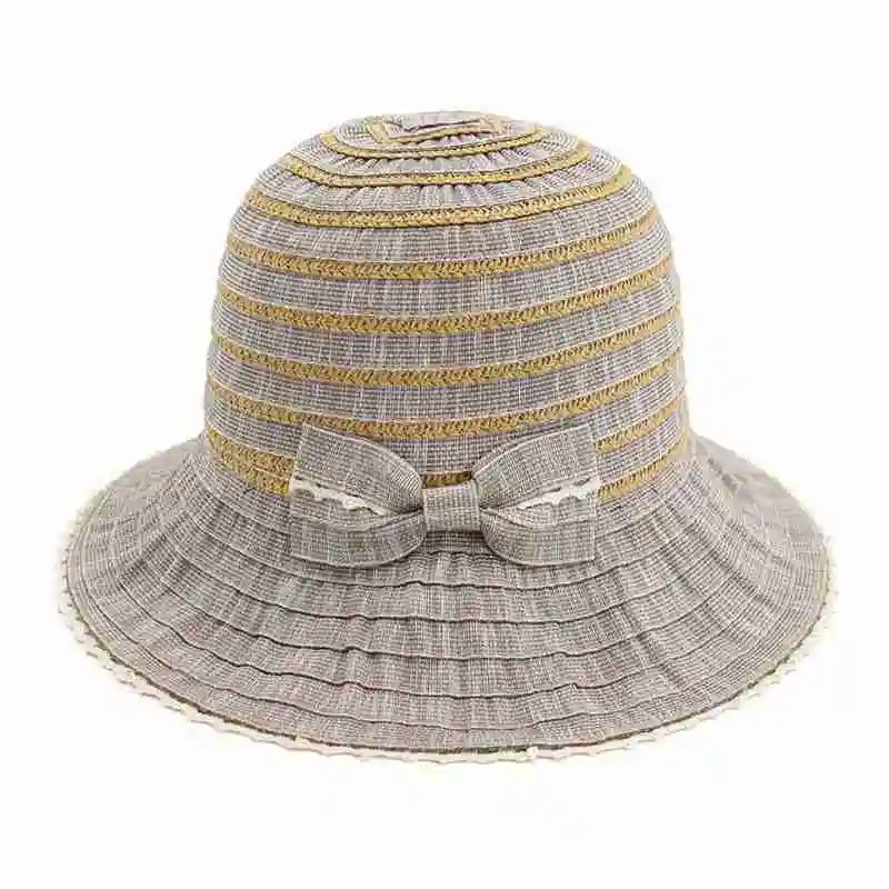 WZCX 2019 Fashion New Bow Outdoor Stripe Casual Tide Basin Cap Summer Women Foldable Adult Cap Fisherman'S Hat
WZCX 2019 Fashion New Bow Outdoor Stripe Casual Tide Basin Cap Summer Women Foldable Adult Cap Fisherman'S Hat