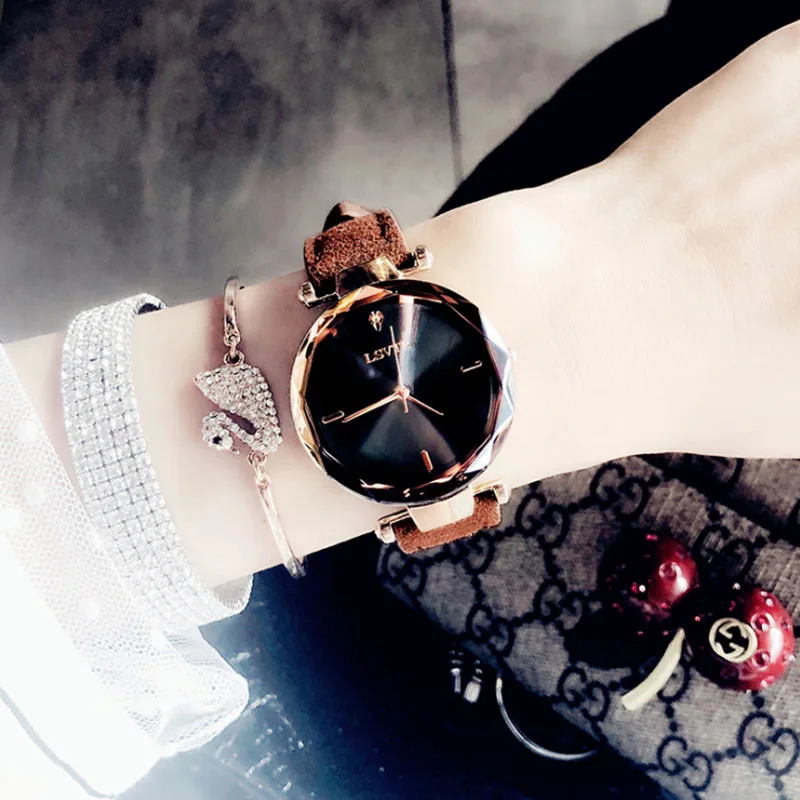 New Selling Best Quartz Wristwatche Ladies Black Dial Clock Rose Gold Leather Women Casual Dress Watches feminino zegarek damski 
New Selling Best Quartz Wristwatche Ladies Black Dial Clock Rose Gold Leather Women Casual Dress Watches feminino zegarek damski