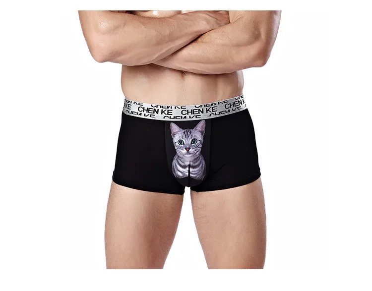 Mens Modal Sexy Boxer Underwear Men Print fashion Kitty Cat Breathable Smooth Underwear
Mens Modal Sexy Boxer Underwear Men Print fashion Kitty Cat Breathable Smooth Underwear