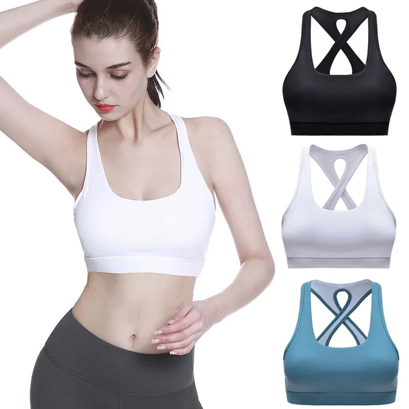 2019 Sporty Top Fitness Woman Bras Shockproof Breathable Elastic Back Cross Slim Fit Underwear Sports Bra ALS88
2019 Sporty Top Fitness Woman Bras Shockproof Breathable Elastic Back Cross Slim Fit Underwear Sports Bra ALS88