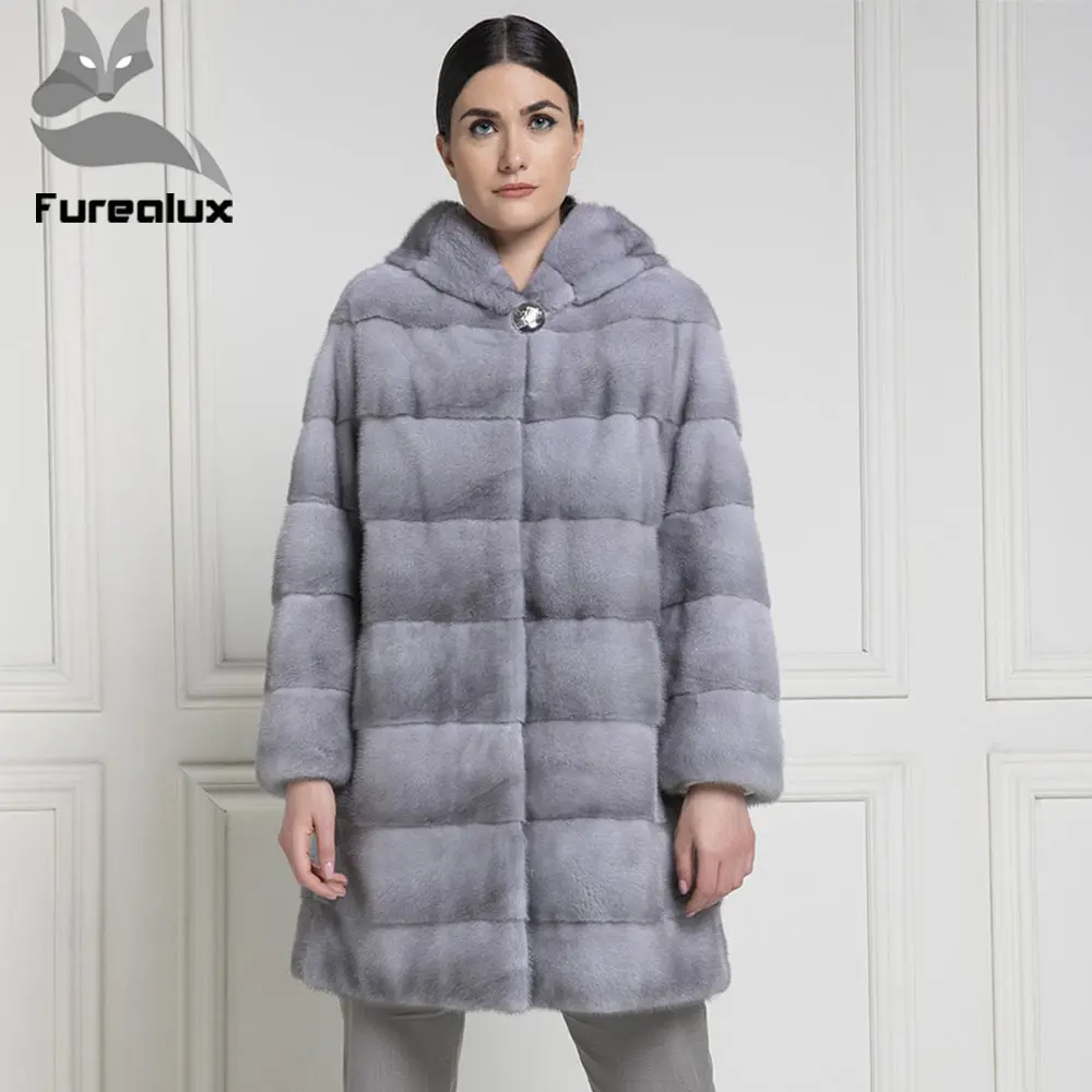 Furealux Real Fur Coats From Natural Mink Fur Coats With Hood Fashion Genuine Fur Long Jacket Fur Coat For Women luxury Coats
Furealux Real Fur Coats From Natural Mink Fur Coats With Hood Fashion Genuine Fur Long Jacket Fur Coat For Women luxury Coats