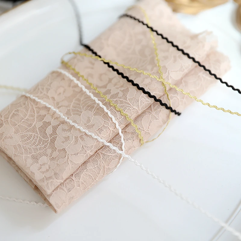 Girls dress lace accessories outside the black sheet of high quality 2 mm mini white golden words D0206
Girls dress lace accessories outside the black sheet of high quality 2 mm mini white golden words D0206