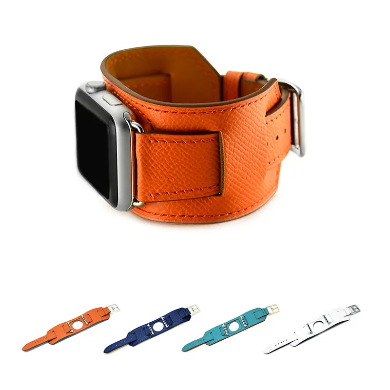 URVOI cuff band for apple watch series 4 3 2 1 strap for iwatch belt for Hermes watch quality genuine Epsom luxury Leather loop
URVOI cuff band for apple watch series 4 3 2 1 strap for iwatch belt for Hermes watch quality genuine Epsom luxury Leather loop