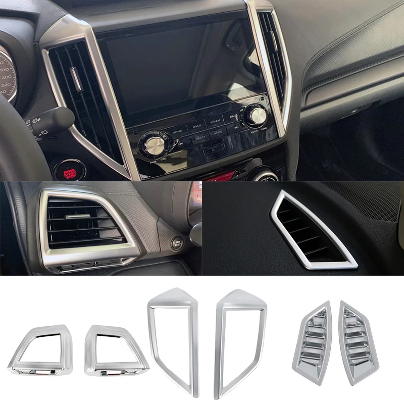 ABS Interior Side+Center+Upper Air Condition Vent Outlet Cover Trim For Subaru Forester SK 2019
ABS Interior Side+Center+Upper Air Condition Vent Outlet Cover Trim For Subaru Forester SK 2019