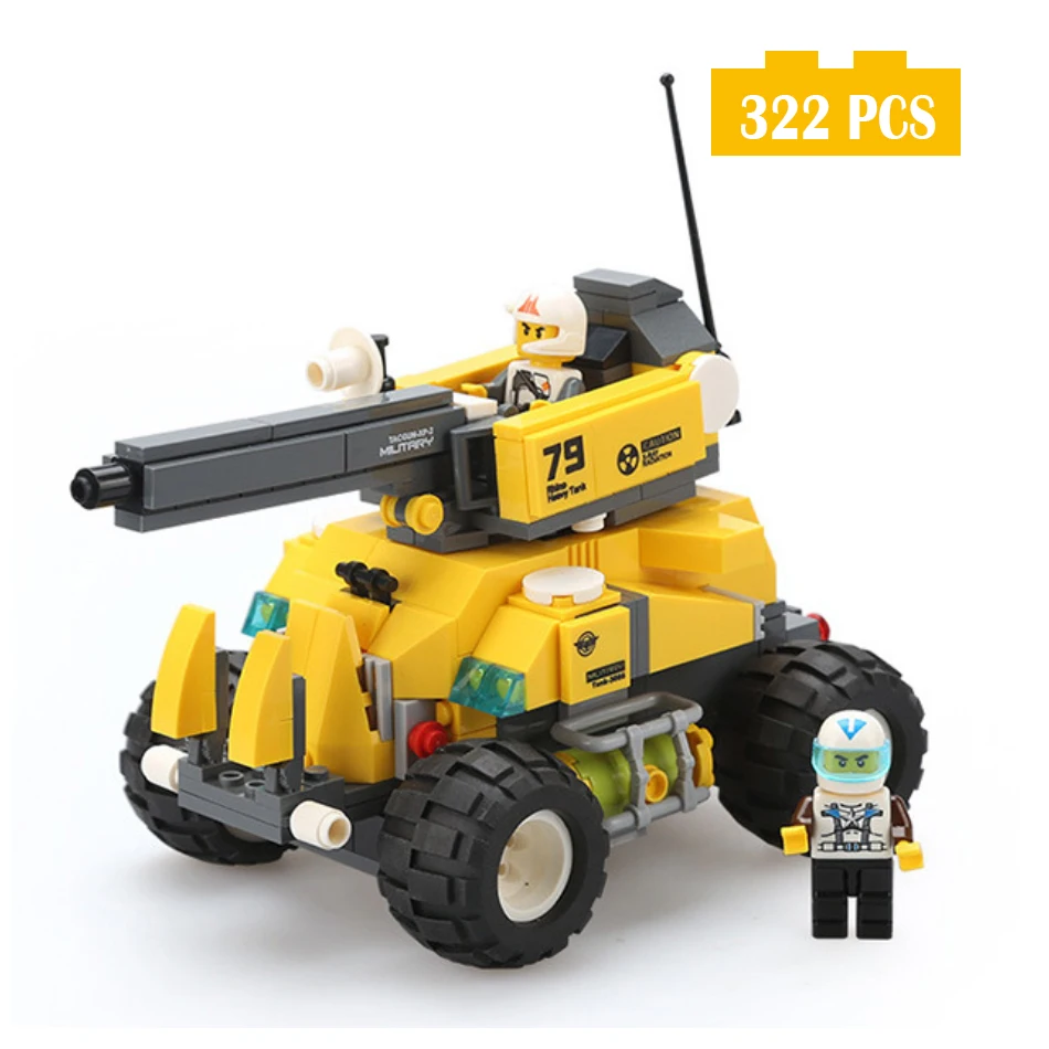 322PCS Soviet T- 80U Rhino Heavy Battle Tank Military Soldier Weapons Compatible Legoingly Army Building Blocks Children Toys
322PCS Soviet T- 80U Rhino Heavy Battle Tank Military Soldier Weapons Compatible Legoingly Army Building Blocks Children Toys