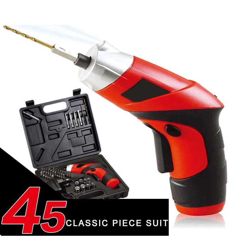 45 In 1 Charged Screwdriver 4.8V Rotatable Screwdriver LED Lighting Mini Electric Screwdriver
45 In 1 Charged Screwdriver 4.8V Rotatable Screwdriver LED Lighting Mini Electric Screwdriver