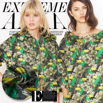 Jacquard couture fashion fabric, animal pattern, floral, sculpture, sew for top, shirt, jacket, pants, dress, craft by the yard
Jacquard couture fashion fabric, animal pattern, floral, sculpture, sew for top, shirt, jacket, pants, dress, craft by the yard