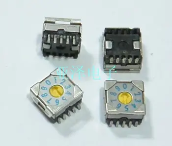 Fuji Japanese FUJISOKU 0-9 / 10 7.5 \u0026 times; 7.5 DIP rotary code switch SMRR7010-1
Fuji Japanese FUJISOKU 0-9 / 10 7.5 \u0026 times; 7.5 DIP rotary code switch SMRR7010-1