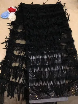 2019 new Upscale African Net Champagne Sequins Lace Tissu High Quality French Tulle Lace Wedding Nigeria fabric 5 Yard
2019 new Upscale African Net Champagne Sequins Lace Tissu High Quality French Tulle Lace Wedding Nigeria fabric 5 Yard