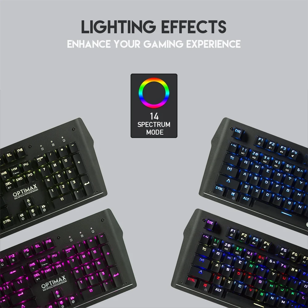 Fantech MK885 Optimax Full Size Edition RGB Mechanical Keyboard 6