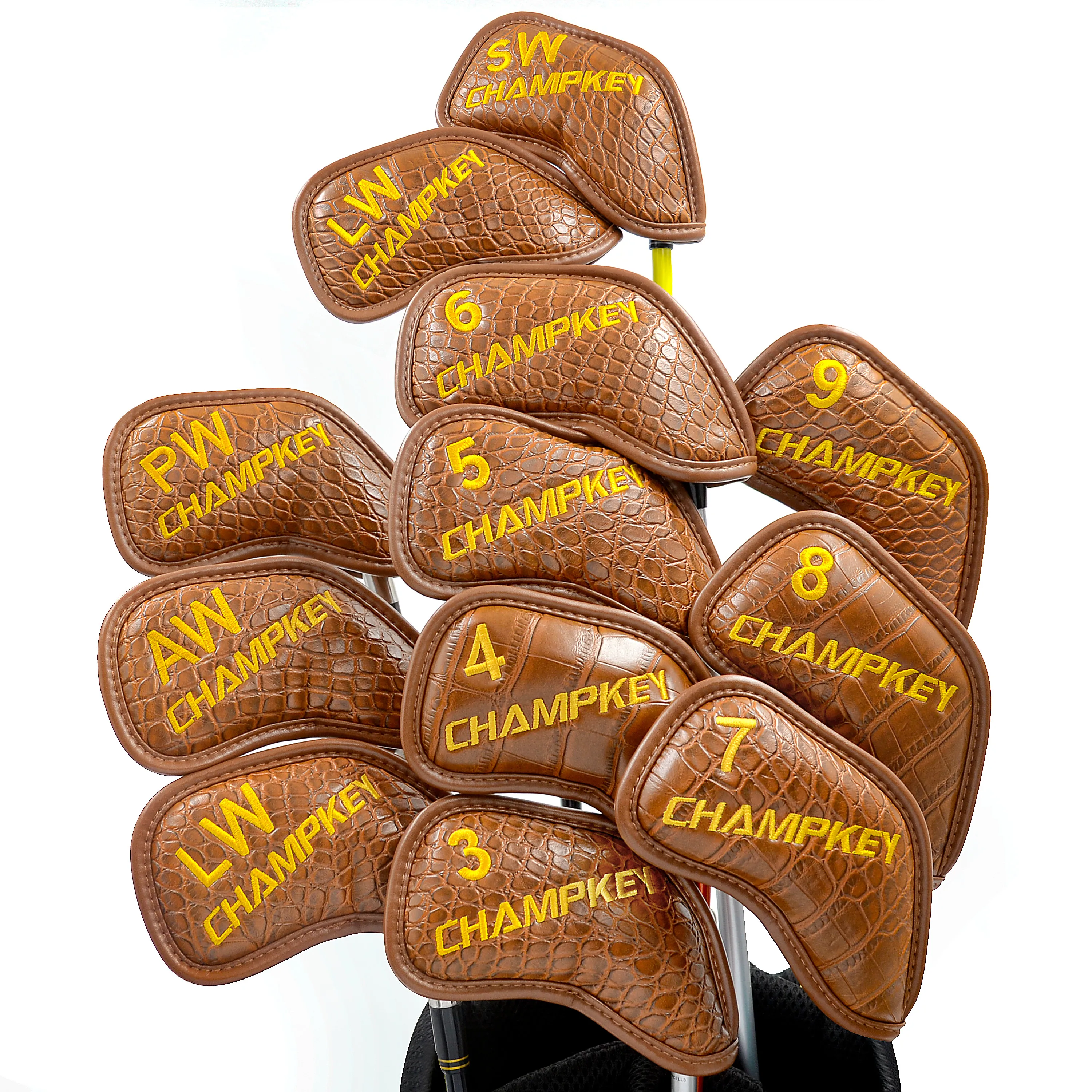 NEW Champkey Golf Head Cover 12PCS Golf Club Iron Putter Protector Set 2 Colors Headcover Accessory Ball Head Protective Cover
NEW Champkey Golf Head Cover 12PCS Golf Club Iron Putter Protector Set 2 Colors Headcover Accessory Ball Head Protective Cover