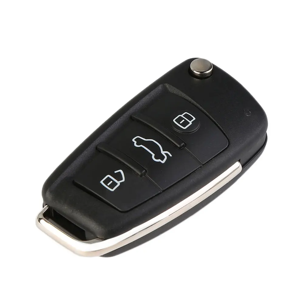 New 3 Buttons Folding Flip Remote Key Shell & Blade HAA With Logo For Audi A2 A3 A4 A6 A8 TT CR2032 Fob Blank Case
New 3 Buttons Folding Flip Remote Key Shell & Blade HAA With Logo For Audi A2 A3 A4 A6 A8 TT CR2032 Fob Blank Case