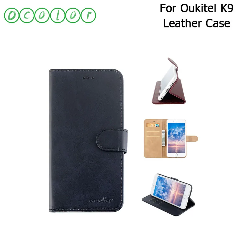Ocolor для Oukitel K9 кожаный чехол 7 12 ''с антидетонационным карманом карт PU Замена