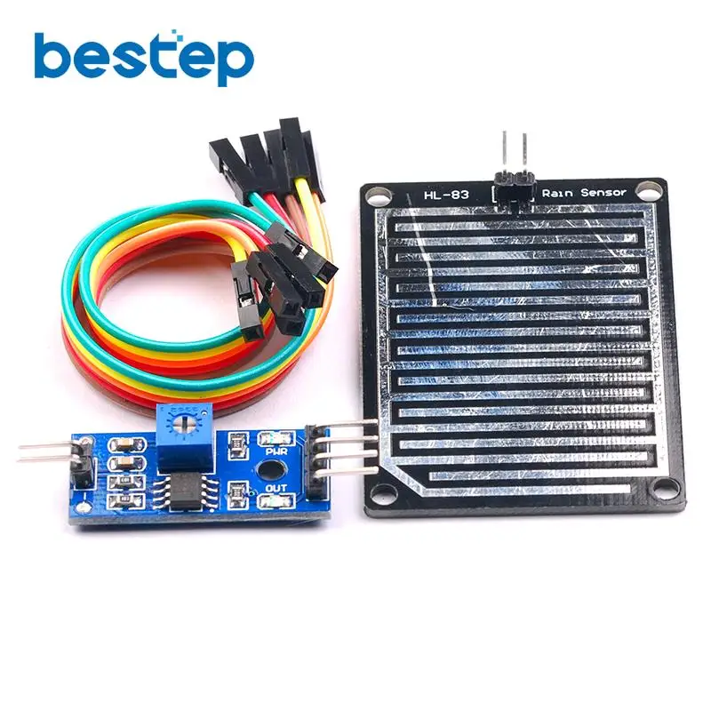 1PCS Rain Weather Module Snow Raindrops Detection Rain Sensor Module Humidity Sensor Module for Arduino
1PCS Rain Weather Module Snow Raindrops Detection Rain Sensor Module Humidity Sensor Module for Arduino