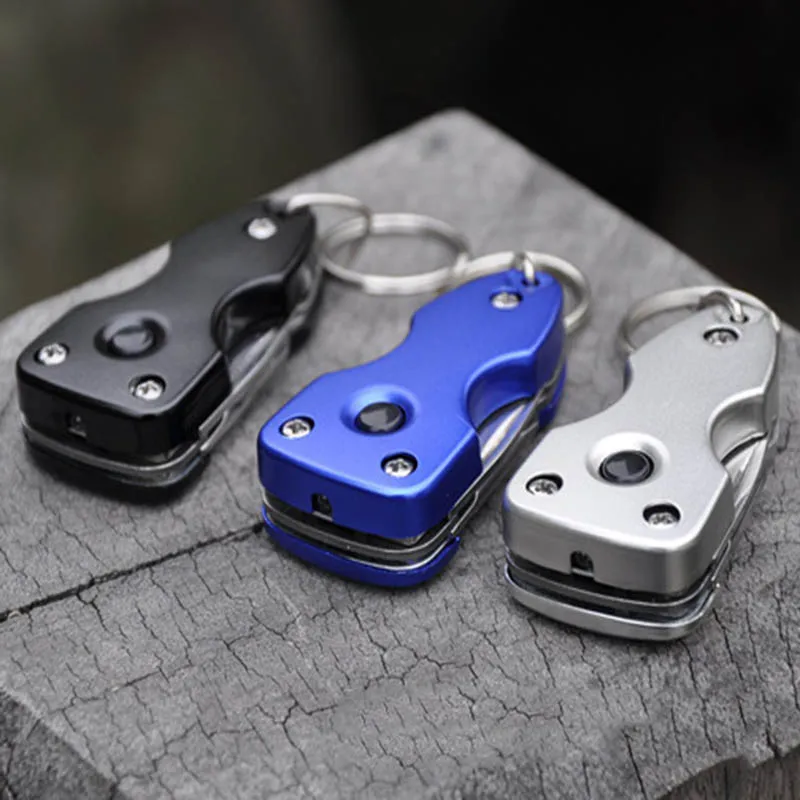 Bycobecy EDC Smart Key Holder Key Wallets for Men Multifunction Pocket Tool Keychain With Bottle Opener Screwdriver Knife LED 
Bycobecy EDC Smart Key Holder Key Wallets for Men Multifunction Pocket Tool Keychain With Bottle Opener Screwdriver Knife LED