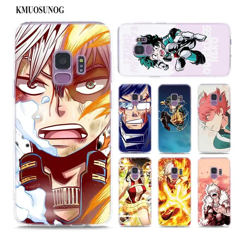Transparent Soft Cover Anime My Hero Academia for Samsung Galaxy Note 10 Pro Note 9 8 S10 5G S9 S8 S7 Plus Phone Case
Transparent Soft Cover Anime My Hero Academia for Samsung Galaxy Note 10 Pro Note 9 8 S10 5G S9 S8 S7 Plus Phone Case
