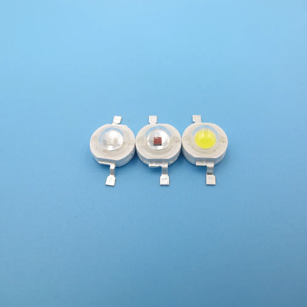 10pcs Full power LED Bulb Chip 1W 3W COB SMD LED with Epistar 33x33mil / Epileds 45x45mil chip 2 Gold Wires Multi Color
10pcs Full power LED Bulb Chip 1W 3W COB SMD LED with Epistar 33x33mil / Epileds 45x45mil chip 2 Gold Wires Multi Color