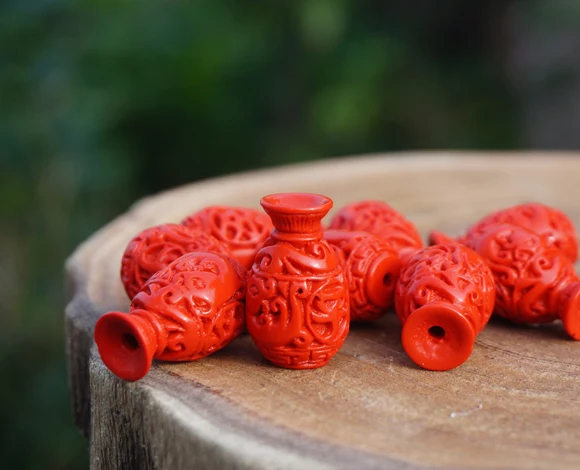 Cinnabar Beads Carved Om mani padme hum Word Big Red Cylinder Bead Mala Japa Mala Bracelet Jewellry Findings DIY Accessories
Cinnabar Beads Carved Om mani padme hum Word Big Red Cylinder Bead Mala Japa Mala Bracelet Jewellry Findings DIY Accessories