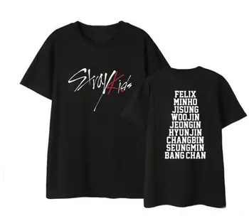 Summer style straykids all member names printing o neck short sleeve t shirt kpop fashion unisex loose t-shirt 5 colors
Summer style straykids all member names printing o neck short sleeve t shirt kpop fashion unisex loose t-shirt 5 colors