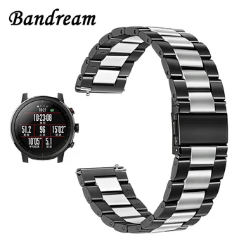 Bandream New Stainless Steel Watchband 20mm 22mm for Xiaomi Huami Amazfit 1 2 2S Stratos Bip Pace Quick Release Band Watch Strap
Bandream New Stainless Steel Watchband 20mm 22mm for Xiaomi Huami Amazfit 1 2 2S Stratos Bip Pace Quick Release Band Watch Strap