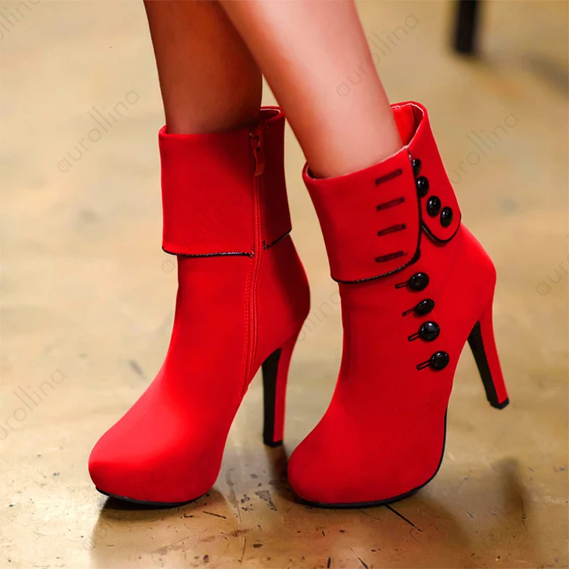 Suede Leather Velour leather Sexy Dr. Martens Boots Red Sexy Women Summer Shoes Female High 12cm Heel Stylish Marten Boots Hot
Suede Leather Velour leather Sexy Dr. Martens Boots Red Sexy Women Summer Shoes Female High 12cm Heel Stylish Marten Boots Hot