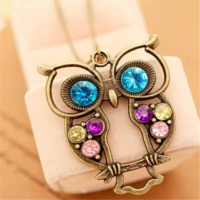 Wholesale high quality Vintage jewelry antique pendant owl animals necklace women MLXL2-06
Wholesale high quality Vintage jewelry antique pendant owl animals necklace women MLXL2-06