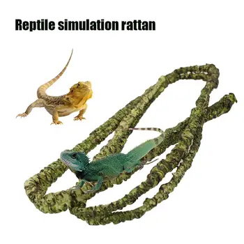 Reptile Cage Ornaments Simulated Rattan Tree Vines Rainforest Collapsible Pet Reptile Decoration for Lizard Frog Snake 20E
Reptile Cage Ornaments Simulated Rattan Tree Vines Rainforest Collapsible Pet Reptile Decoration for Lizard Frog Snake 20E