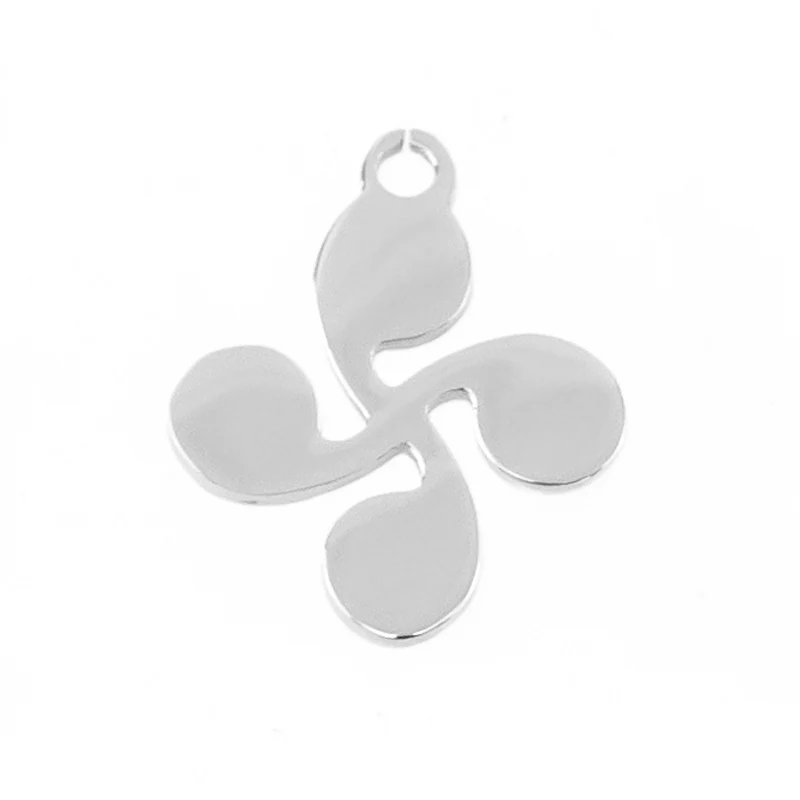 Tiny Charms Fauburu Four Heads Pendant Basque Cross High Polish Stainless Steel Pendants for Necklace Bracelet
Tiny Charms Fauburu Four Heads Pendant Basque Cross High Polish Stainless Steel Pendants for Necklace Bracelet