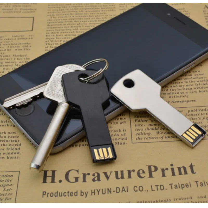 Рекламная высококачественная металлическая USB флеш накопитель usb 2 0 16g 32g 8g 4g с