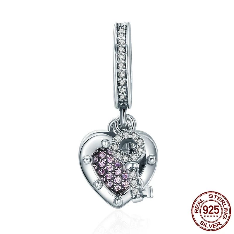 FURUYA Romantic New 100% 925 Sterling Silver Key Lock of True Love Pendant Charm fit Original Pandora Bracelet Necklace Jewelry
FURUYA Romantic New 100% 925 Sterling Silver Key Lock of True Love Pendant Charm fit Original Pandora Bracelet Necklace Jewelry