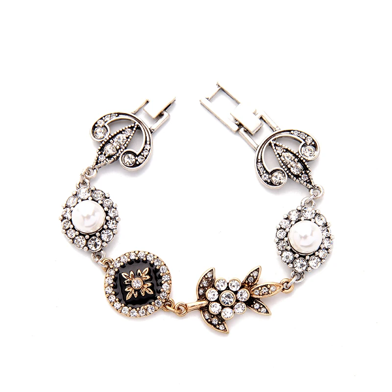 Bulk Price New Design Crystal Enamel Geometric Charm Bracelet Female Unique Antique Gold Color Vintage Jewelry Accessory
Bulk Price New Design Crystal Enamel Geometric Charm Bracelet Female Unique Antique Gold Color Vintage Jewelry Accessory